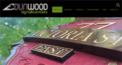 Desktop Screenshot of dunwood.ca